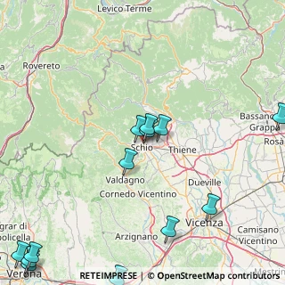 Mappa Via Galileo Galilei, 36015 Schio VI, Italia (23.37923)