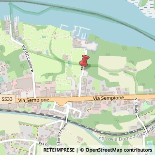 Mappa Via Sempione, 86, 28053 Castelletto sopra Ticino, Novara (Piemonte)