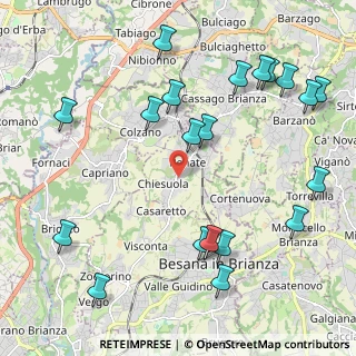 Mappa Via Concordia, 20838 Renate MB, Italia (2.57)
