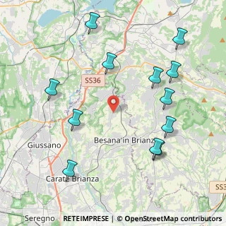 Mappa Via Concordia, 20838 Renate MB, Italia (4.70917)