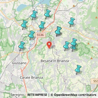 Mappa Via Concordia, 20838 Renate MB, Italia (4.35154)