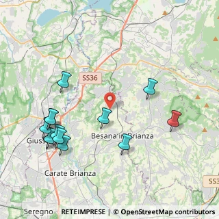 Mappa Via Concordia, 20838 Renate MB, Italia (4.67308)