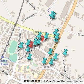 Mappa Via Perinotto, 31047 Ponte di Piave TV, Italia (0.20435)