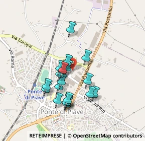 Mappa Via Perinotto, 31047 Ponte di Piave TV, Italia (0.3595)