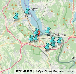 Mappa Via dei Garofani, 28053 Castelletto sopra Ticino NO, Italia (3.11)