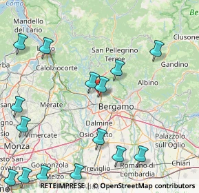 Mappa Via Cesare Battisti, 24030 Valbrembo BG, Italia (22.71667)