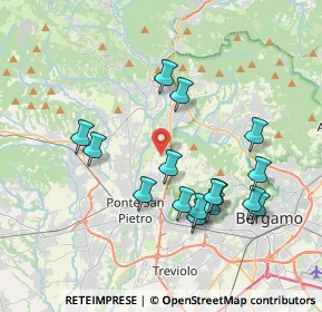 Mappa Via Cesare Battisti, 24030 Valbrembo BG, Italia (3.6875)
