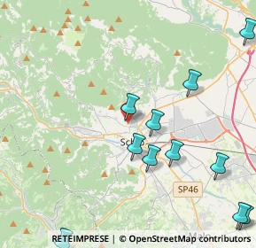 Mappa Via Monte Zebio, 36015 Schio VI, Italia (6.148)