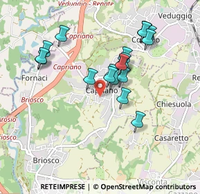 Mappa Via Luigi Galvani, 20836 Briosco MB, Italia (0.8365)