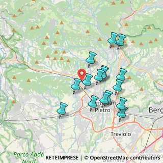Mappa Via Dante Alighieri, 24030 Mapello BG, Italia (3.31563)