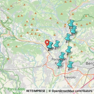 Mappa Via Dante Alighieri, 24030 Mapello BG, Italia (3.60636)