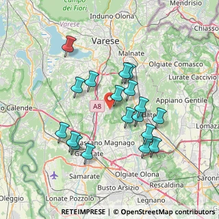 Mappa 21040 Carnago VA, Italia (6.62056)