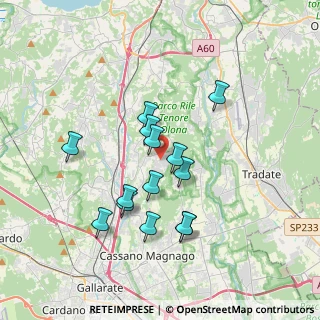 Mappa 21040 Carnago VA, Italia (3.13571)