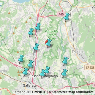 Mappa 21040 Carnago VA, Italia (4.55167)