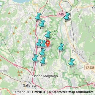Mappa 21040 Carnago VA, Italia (3.43667)