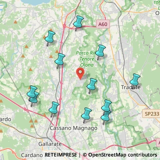 Mappa Via San Martino, 21040 Carnago VA, Italia (4.56583)