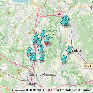 Mappa 21040 Carnago VA, Italia (3.3525)