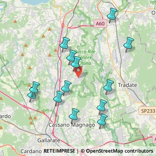 Mappa Via San Martino, 21040 Carnago VA, Italia (4.29462)