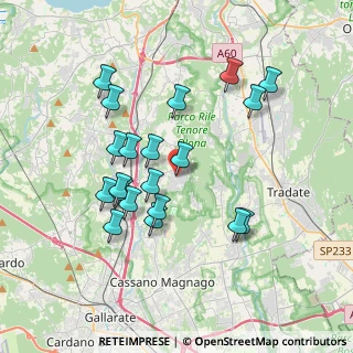 Mappa 21040 Carnago VA, Italia (3.483)