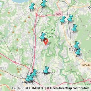 Mappa 21040 Carnago VA, Italia (5.54692)