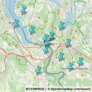Mappa Via Sambrasca, 28053 Castelletto sopra Ticino NO, Italia (3.78714)