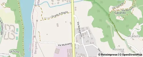 Mappa Villa d’Adda
