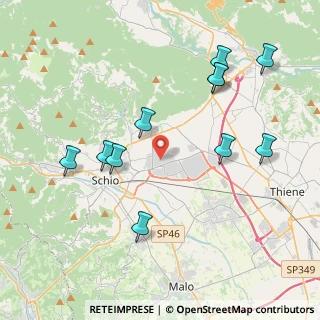 Mappa Via Emilia Romagna, 36015 Schio VI, Italia (4.29)