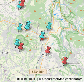 Mappa Via San Vigilio, 23887 Olgiate Molgora LC, Italia (4.21)