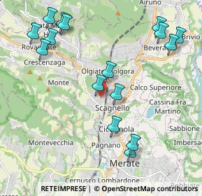 Mappa Via San Vigilio, 23887 Olgiate Molgora LC, Italia (2.4)