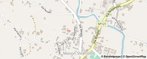 Mappa Mason Vicentino