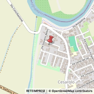 Mappa Via Monsignor Giuseppe Martin, 21, 30028 San Michele al Tagliamento, Venezia (Veneto)