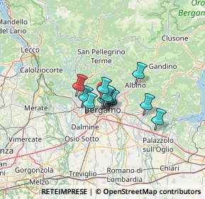 Mappa Via Ludovico Antonio Muratori, 24123 Bergamo BG, Italia (6.71917)