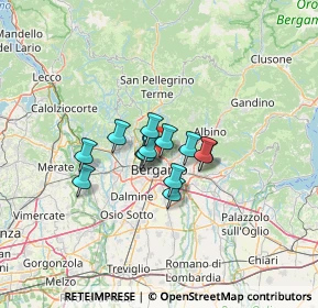 Mappa Via Ludovico Antonio Muratori, 24123 Bergamo BG, Italia (7.91462)