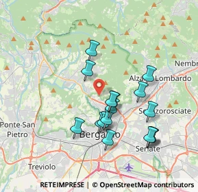 Mappa Via Ludovico Antonio Muratori, 24123 Bergamo BG, Italia (3.36)