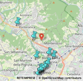 Mappa Via Ludovico Antonio Muratori, 24123 Bergamo BG, Italia (2.54786)
