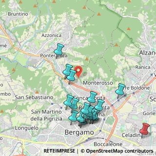 Mappa Via Ludovico Antonio Muratori, 24123 Bergamo BG, Italia (2.165)