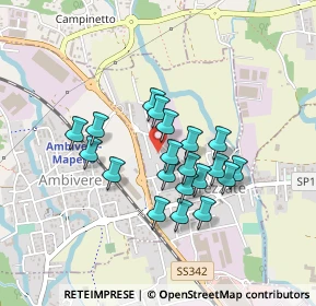 Mappa Via Giacomo Leopardi, 24030 Mapello BG, Italia (0.3445)