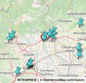 Mappa 36055 Nove VI, Italia (17.95733)