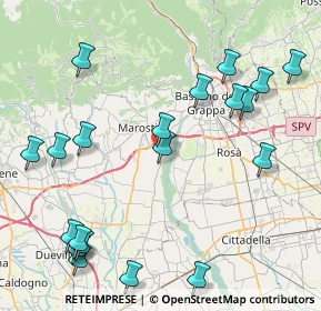 Mappa 36055 Nove VI, Italia (10.178)