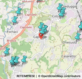 Mappa Via Alessandro Volta, 20836 Briosco MB, Italia (1.4015)