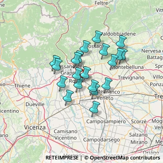 Mappa Via Cassola, 36028 Rossano Veneto VI, Italia (10.8125)
