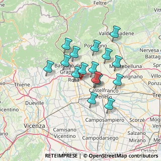 Mappa Via Cassola, 36028 Rossano Veneto VI, Italia (10.79625)