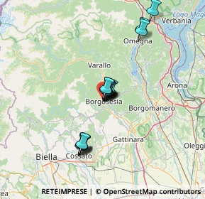 Mappa Via Adelio Bricco, 13011 Borgosesia VC, Italia (9.83765)
