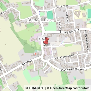 Mappa Piazza italia 13, 31030 Breda di Piave, Treviso (Veneto)