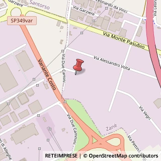 Mappa Via Due Camini, 35, 36010 Zanè, Vicenza (Veneto)