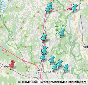 Mappa Via Alberto da Giussano, 21041 Albizzate VA, Italia (4.65083)