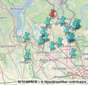 Mappa Via Alberto da Giussano, 21041 Albizzate VA, Italia (15.08737)