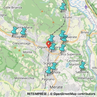 Mappa Via Roma, 23887 Olgiate Molgora LC, Italia (1.98545)