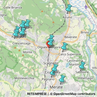 Mappa Via Roma, 23887 Olgiate Molgora LC, Italia (2.41143)
