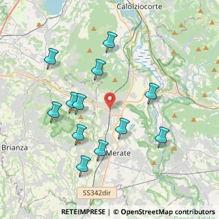 Mappa Via Roma, 23887 Olgiate Molgora LC, Italia (3.94417)